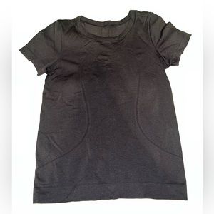 Black Lululemon Swiftly T shirt